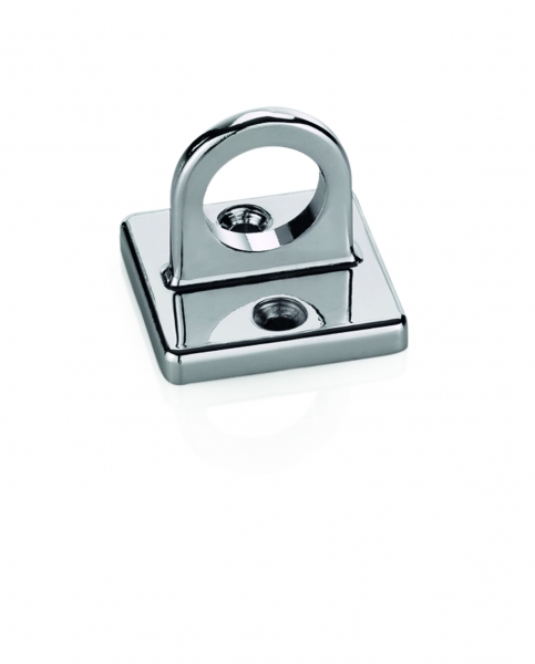 Wandhalter für Verbindungskordeln, verchromt