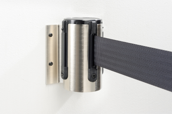 Tensabarrier Wandeinheit Edelstahl, Gurt 230 oder 365 cm